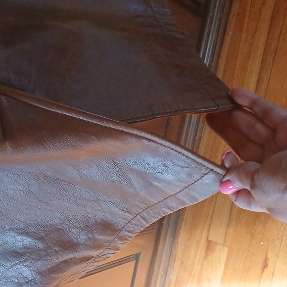 Vintage Gap Leather Coat - Picture 3 of 11